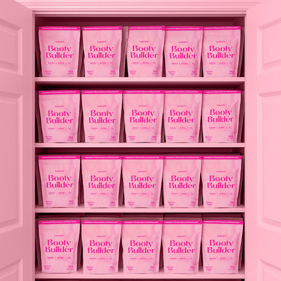 Booty Builder™  Sugar-Free Collagen & Creatine Gummies for Glute Growth 🍑